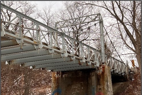 Sewells Road Suspension Bridge Over Rouge River (2021-2022) 2