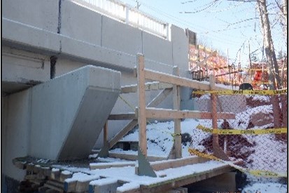 Utility Bridge – Force Mail Bridge over Laurel Creek 3